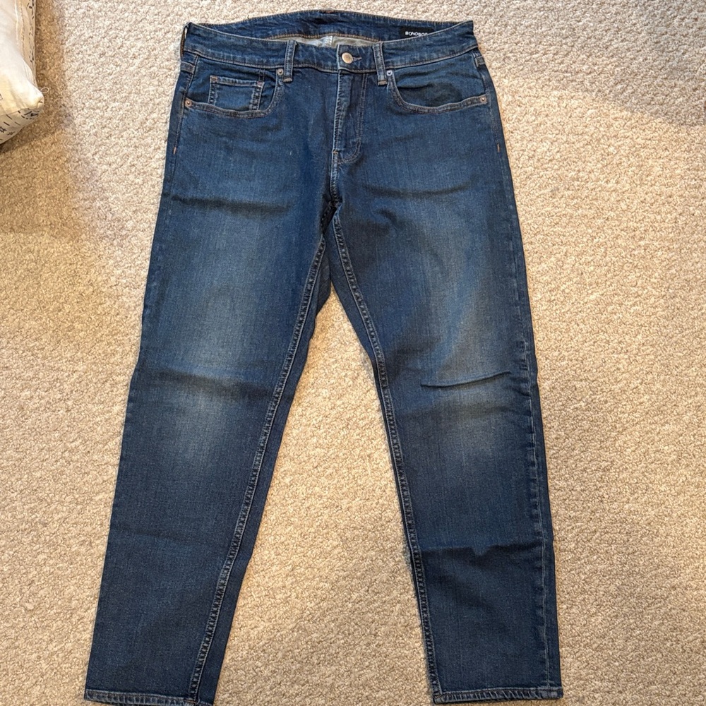 Bonobos Dark Blue Athletic fit Jeans 30x30